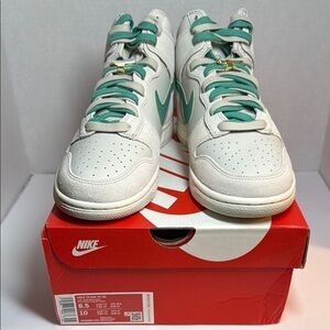 NIB Nike Dunk High First Use Sail Men's - DH0960-001 - US DS Deadstock